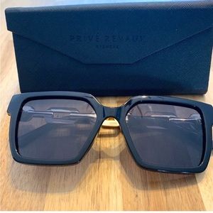 Privé Reveaux Comin in hot black POLARIZED Sunglasses 🕶️